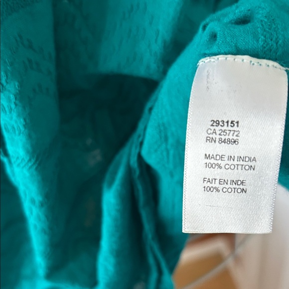 Devoted Teal Camisole with Lace Detail - Size L - Picture 5 of 12